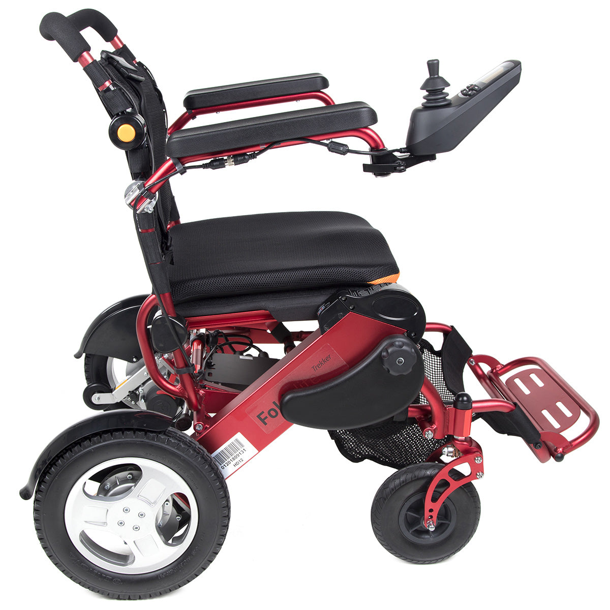 Foldalite Trekker Powerchair - Red